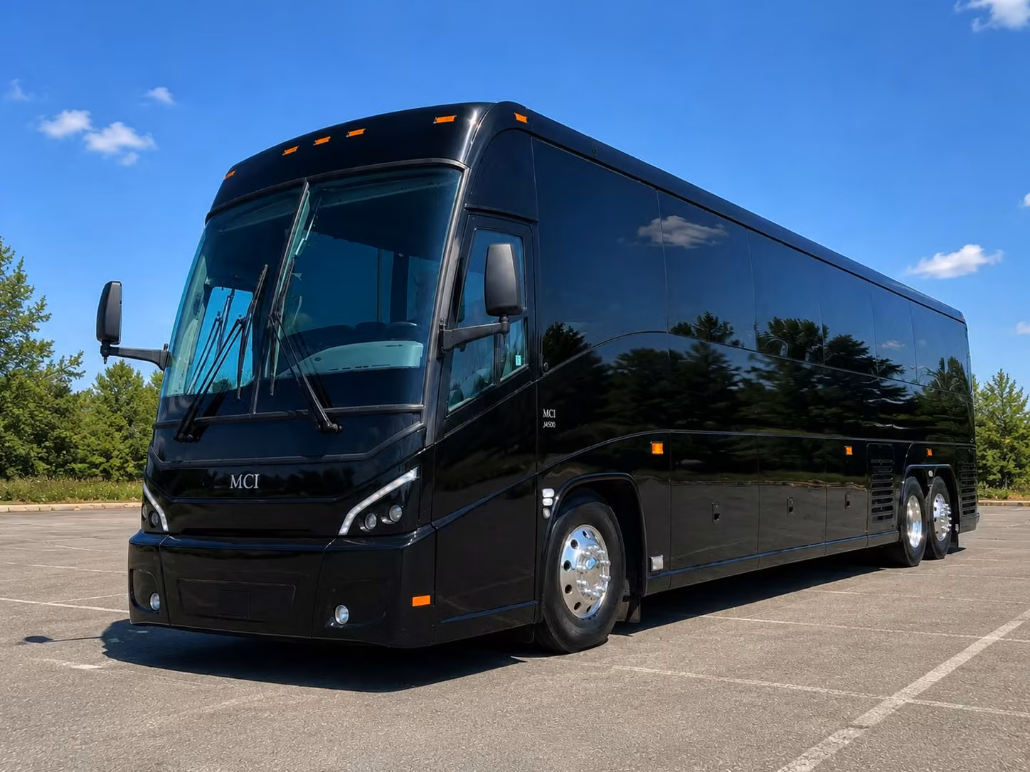56 passenger charter bus