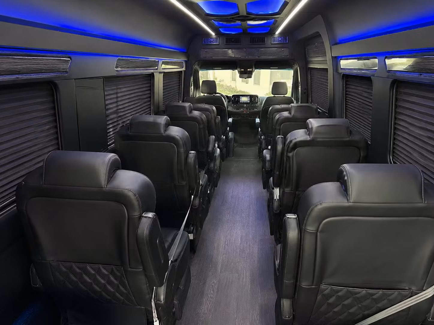 sprinter van with driver interior